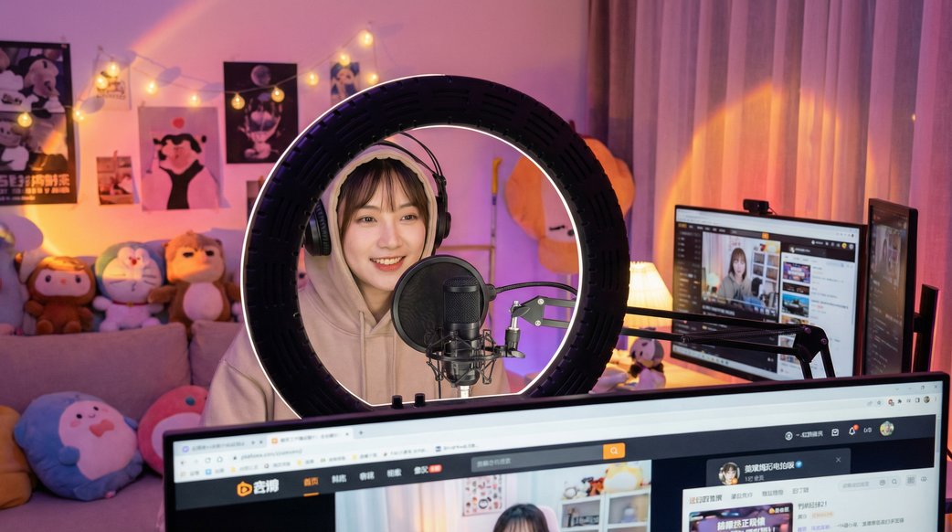 网红主播网红主播直播视频回放：创作者分享会完整视频录像